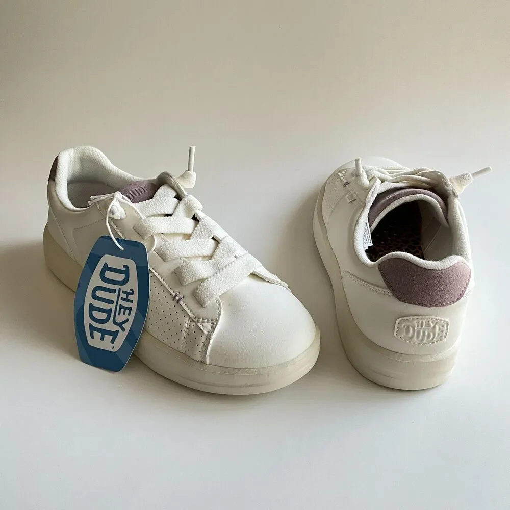 Hey Dude Karina Duo Classic Sneaker White 9